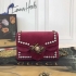 Gucci Broadway Small Velvet Bee Shoulder Bag